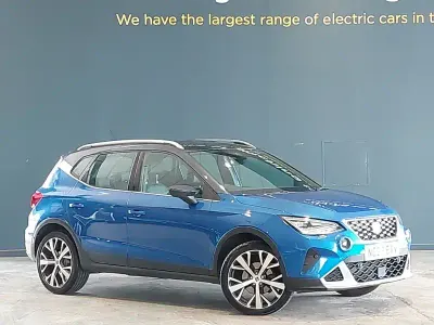 Used Seat Arona Xperience Lux 110 HP (80 kW) 2023 Blue SUV