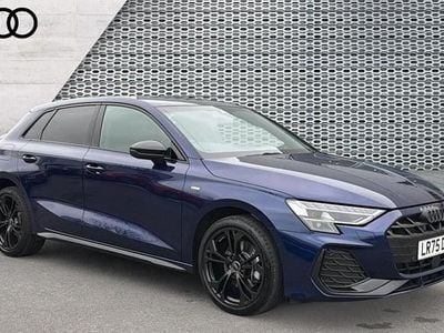 Used Audi A3 e-tron Black Edition 204 HP (150 kW) 2025 Blue Hatchback