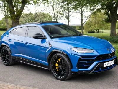 Used Lamborghini Urus 2018 Blue SUV