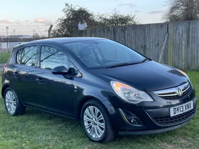 Gebraucht Vauxhall Corsa 2013 Schwarz Kleinwagen