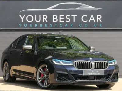 Used BMW M550 Comfort Edition 530 HP (389 kW) 2020 Black Sedan