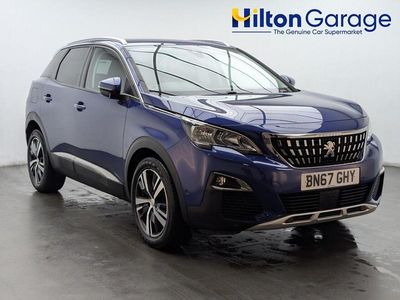 Blue Used 2017 Peugeot 3008 Allure Hatchback | £11,450 (Fair price)