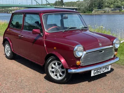 Used Austin Mini 1989 Red Sedan