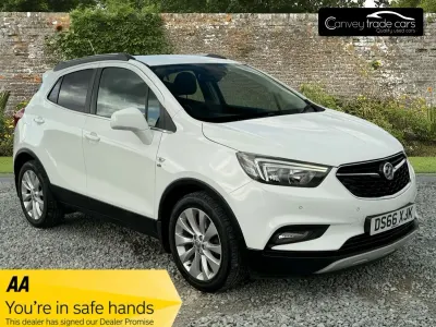 Used Vauxhall Mokka X Elite 140 HP (102 kW) 2016 White SUV