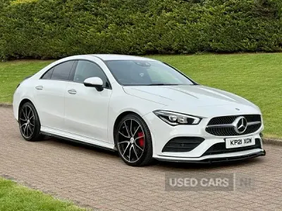 Usado Mercedes CLA220 AMG Line Premium 190 HP (139 kW) 2021 Branco Sedan