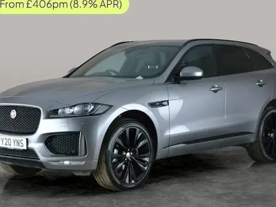 Begagnad Jaguar F-Pace Chequered Flag 180 HK (132 kW) 2020 Grå SUV