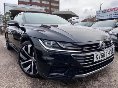 Black Used 2018 VW Arteon R-line Hatchback | £15,499 (Fair price)
