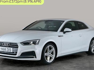 White Used 2018 Audi A5 S-Line Coupe | £14,071 (Good price)