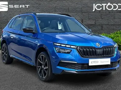 Used Skoda Kamiq Monte Carlo 147 HP (108 kW) 2022 Blue SUV