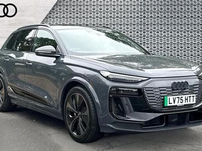 Magnet grey Used 2025 Audi SQ6 e-tron Advanced SUV | £72,910 (Expensive)