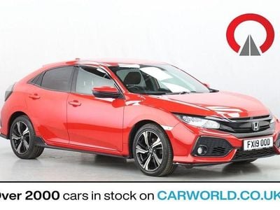 Red Used 2019 Honda Civic Sport Hatchback | £14,990 (Fair price)