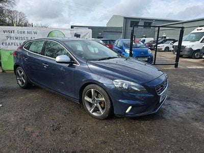 Used Volvo V40 R-Design 2015 Blue Hatchback
