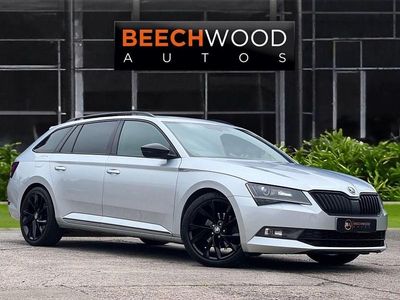 Silver Used 2017 Skoda Superb SportLine Estate | £12,600 (Fair price)