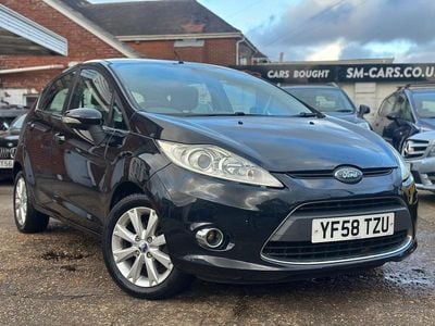 Black Used 2009 Ford Fiesta Zetec Hatchback | £2,250 (Fair price)