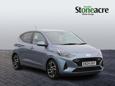Used Hyundai i10 Premium 63 HP (46 kW) 2024 Blue Hatchback