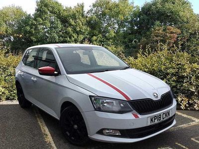 Gebraucht Skoda Fabia 81 PS (59 kW) 2018 Weiß Kleinwagen