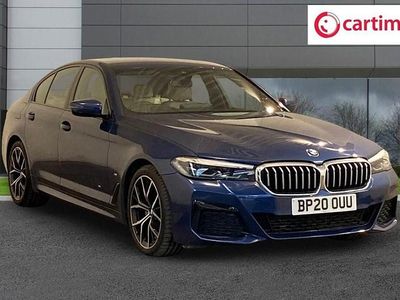 Used BMW 520 M Sport 190 HP (139 kW) 2020 Blue Sedan