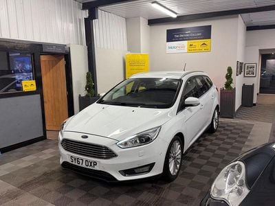 White Used 2017 Ford Focus Titanium X Estate | £9,295 (Fair price)