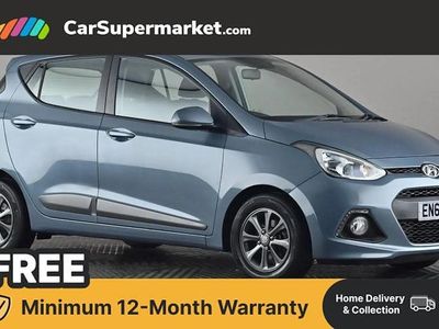 Used Hyundai i10 Premium 87 HP (63 kW) 2015 Blue Hatchback