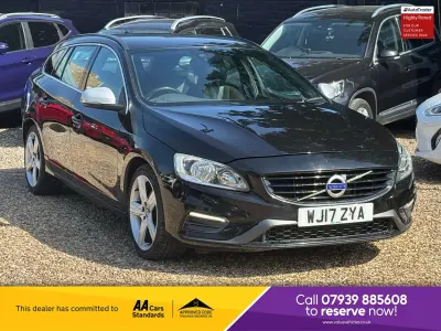 Used Volvo V60 R-Design 2017 Black Estate