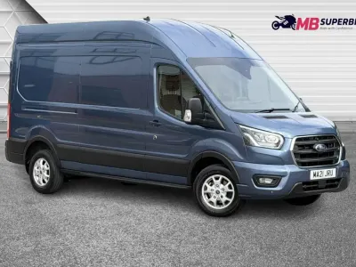 Used Ford Transit Limited 2021 Blue Van
