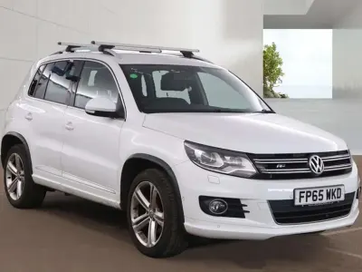 Used VW Tiguan R-line Edition 150 HP (110 kW) 2015 White SUV