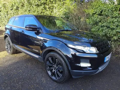 Begagnad Land Rover Range Rover evoque Prestige 190 HK (139 kW) 2013 Svart SUV