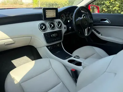 Used Mercedes A180 Sport Edition 107 HP (78 kW) 2015 Red Hatchback