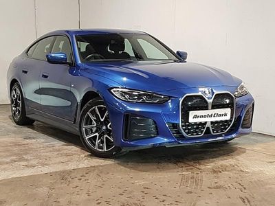Used BMW i4 M Sport 250 kW (340 HP) 2022 Blue Sedan