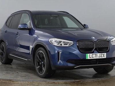 Blue Used 2021 BMW iX3 Comfort Edition SUV | £25,490 (Fair price)