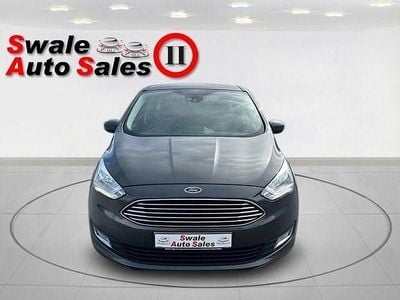 Used Ford C-MAX Titanium 125 HP (91 kW) 2017 Grey MPV