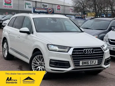 Begagnad Audi Q7 Performance 252 HK (185 kW) 2016 Vit SUV