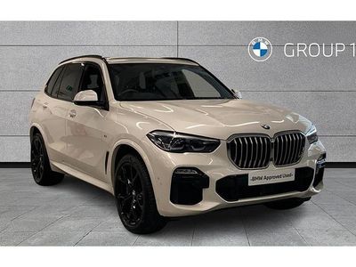 Begagnad BMW X5 M Sport 265 HK (194 kW) 2019 Vit SUV
