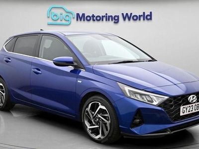 Used Hyundai i20 Premium 101 HP (74 kW) 2023 Blue Hatchback