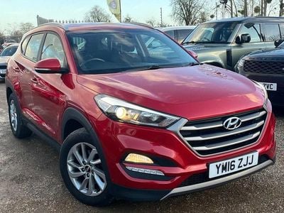 Used Hyundai Tucson SE 2016 Red SUV