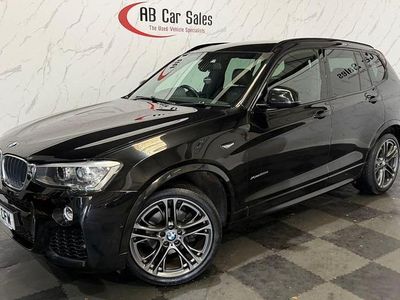 Begagnad BMW X3 M Sport 190 HK (139 kW) 2016 Svart SUV