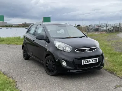 Used Kia Picanto Air 68 HP (50 kW) 2014 Black Hatchback