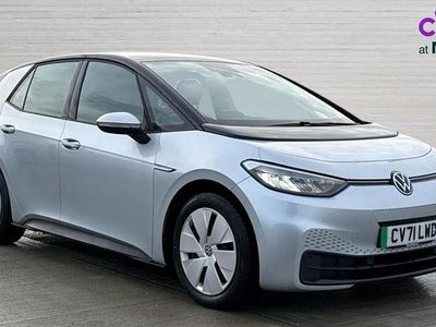 Silver Used 2021 VW ID.3 Pure Hatchback | £12,799 (Fair price)