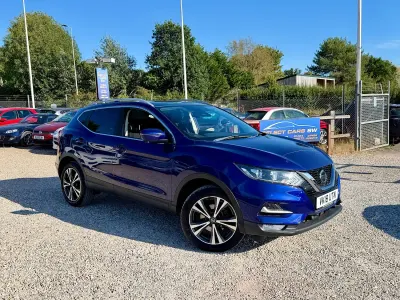 Used Nissan Qashqai N-Connecta 2018 Blue SUV