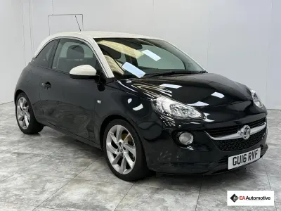Used Vauxhall Adam Slam 115 HP (84 kW) 2016 Black Hatchback
