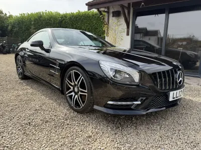 Used Mercedes SL500 435 HP (319 kW) 2012 Black Cabriolet