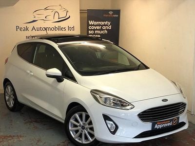 White Used 2017 Ford Fiesta Titanium Hatchback | £5,350 (Fair price)