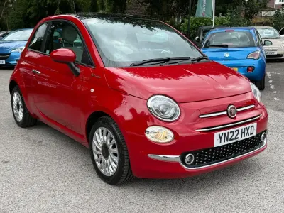 Used Fiat 500 Dolcevita 2022 Red Hatchback