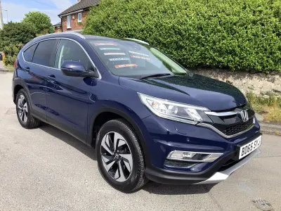 Begagnad Honda CR-V EX 160 HK (117 kW) 2015 Blå SUV