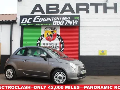 Used Fiat 500 Lounge 69 HP (50 kW) 2014 Grey Hatchback