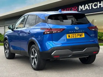 Używany Nissan Qashqai N-Connecta 190 KM (139 kW) 2023 Niebieski SUV