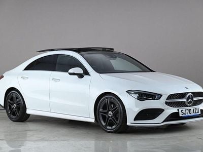 Used Mercedes CLA180 AMG Line Premium Plus 2020 White Sedan