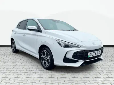 Used MG MG3 Trophy 194 HP (142 kW) 2025 White Hatchback