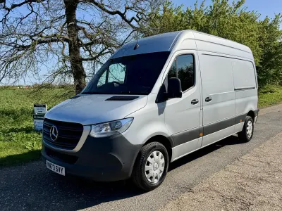 Used Mercedes Sprinter Premium 150 HP (110 kW) 2023 Silver Van