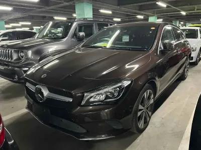 Used Mercedes CLA220 AMG line 2017 Brown Sedan